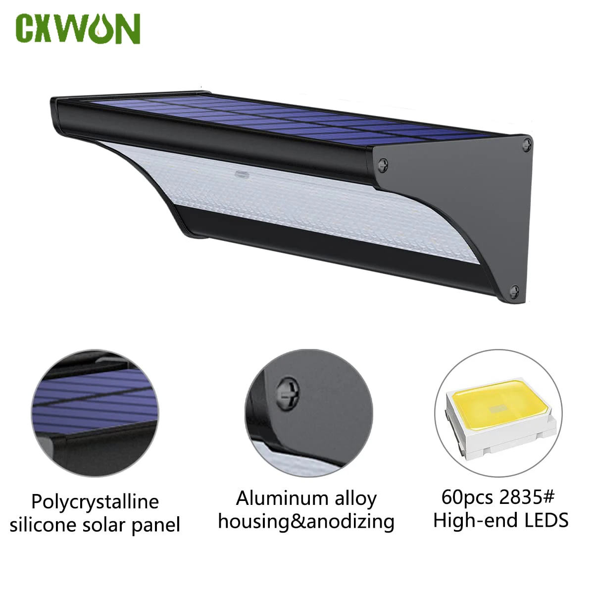 Zumtobel Outdoor Lighting - 60/48 светодиодный уличный солнечный настенный светильник,