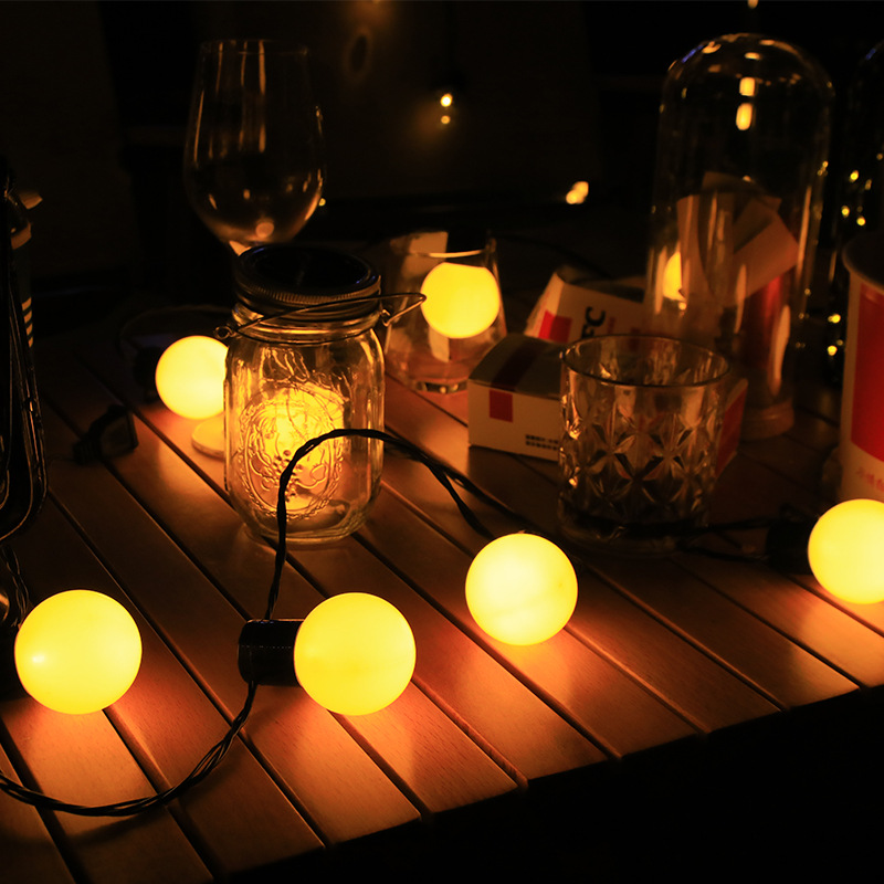 String Light Bistro - Солнечные гирлянды, уличные водонепроницаемые солнечные фонари