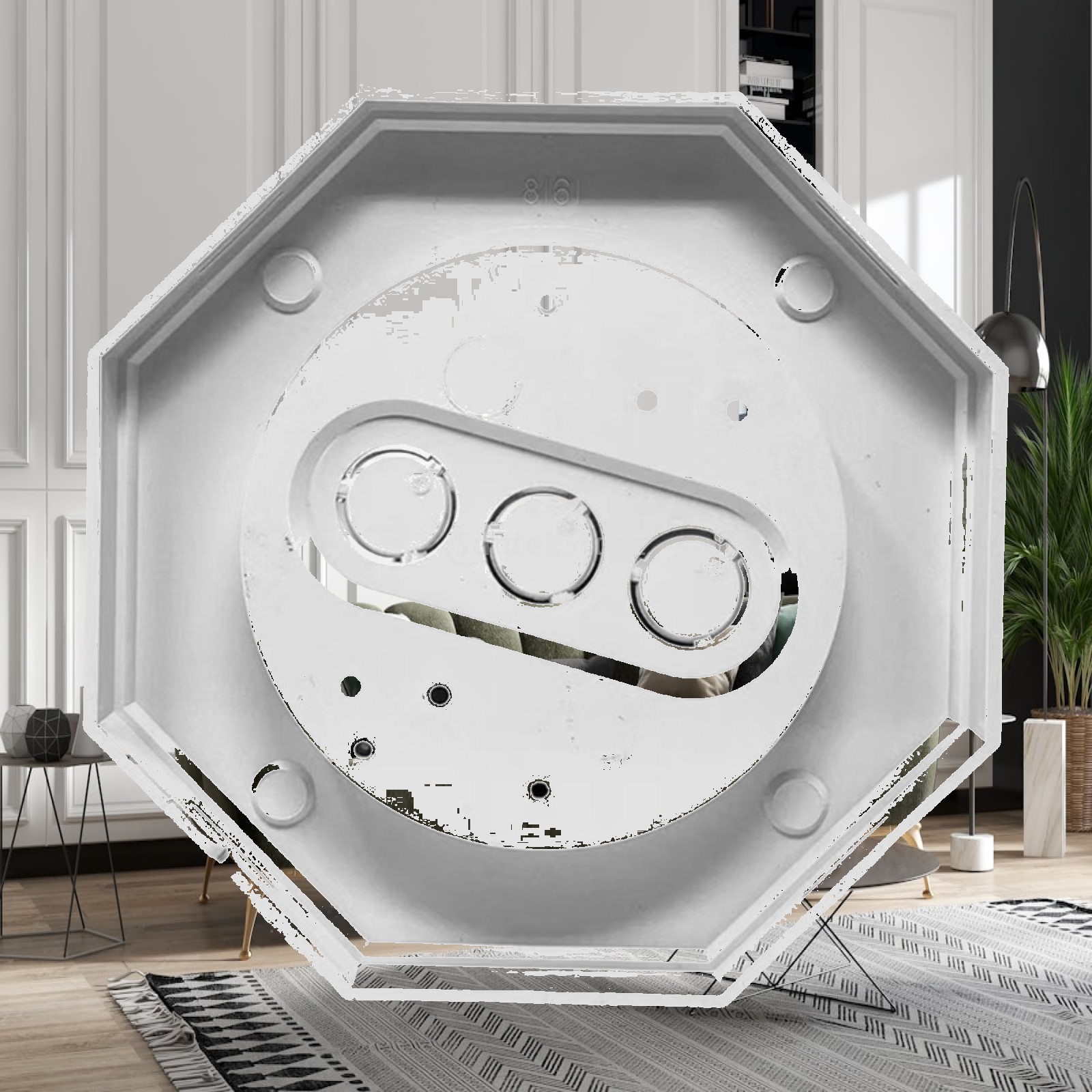 Outdoor Lighting Kits - Монтажный блок для сайдинга из полипропилена,