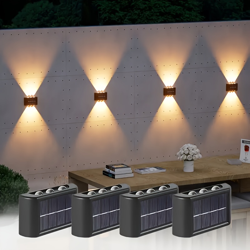 Wall Lighting Outdoor - Светодиодный солнечный светильник для улицы, водонепроницаемый,