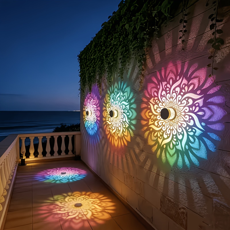 Wall Lighting Outdoor - 1/2/4 упаковки солнечных светильников для забора
