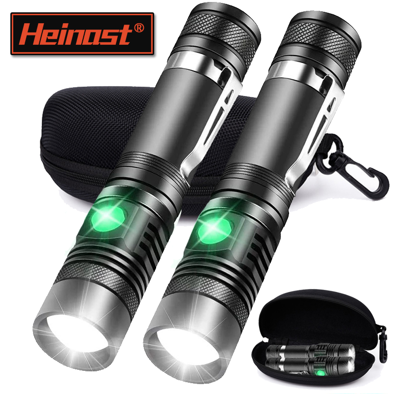 Outdoor Lighting Usa - Перезаряжаемый ручной фонарик T6, использование 18650,