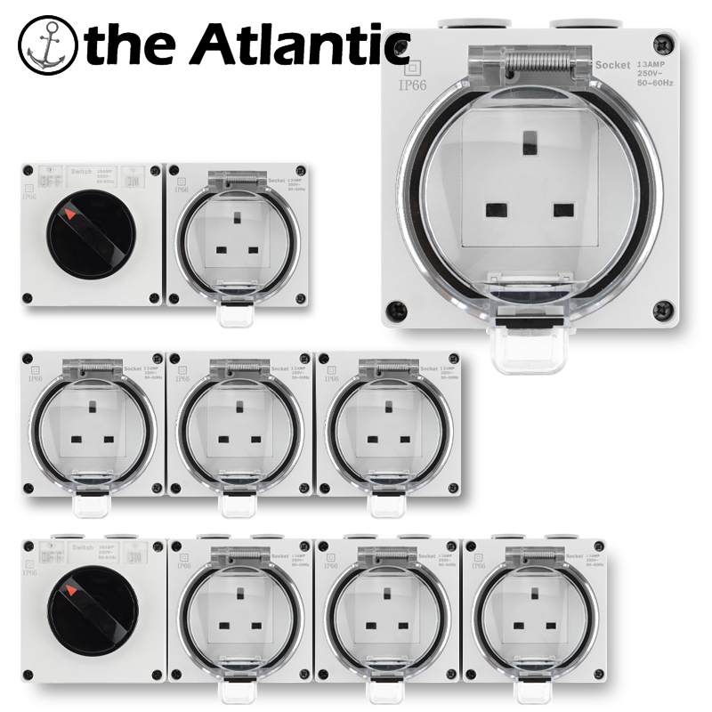 Outdoor Lighting Uk - Розетка стандарта Великобритании Plug IP66 уличная