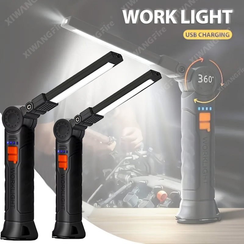 Outdoor Lighting Usa - Перезаряжаемый светодиодный фонарик, рабочий фонарь с