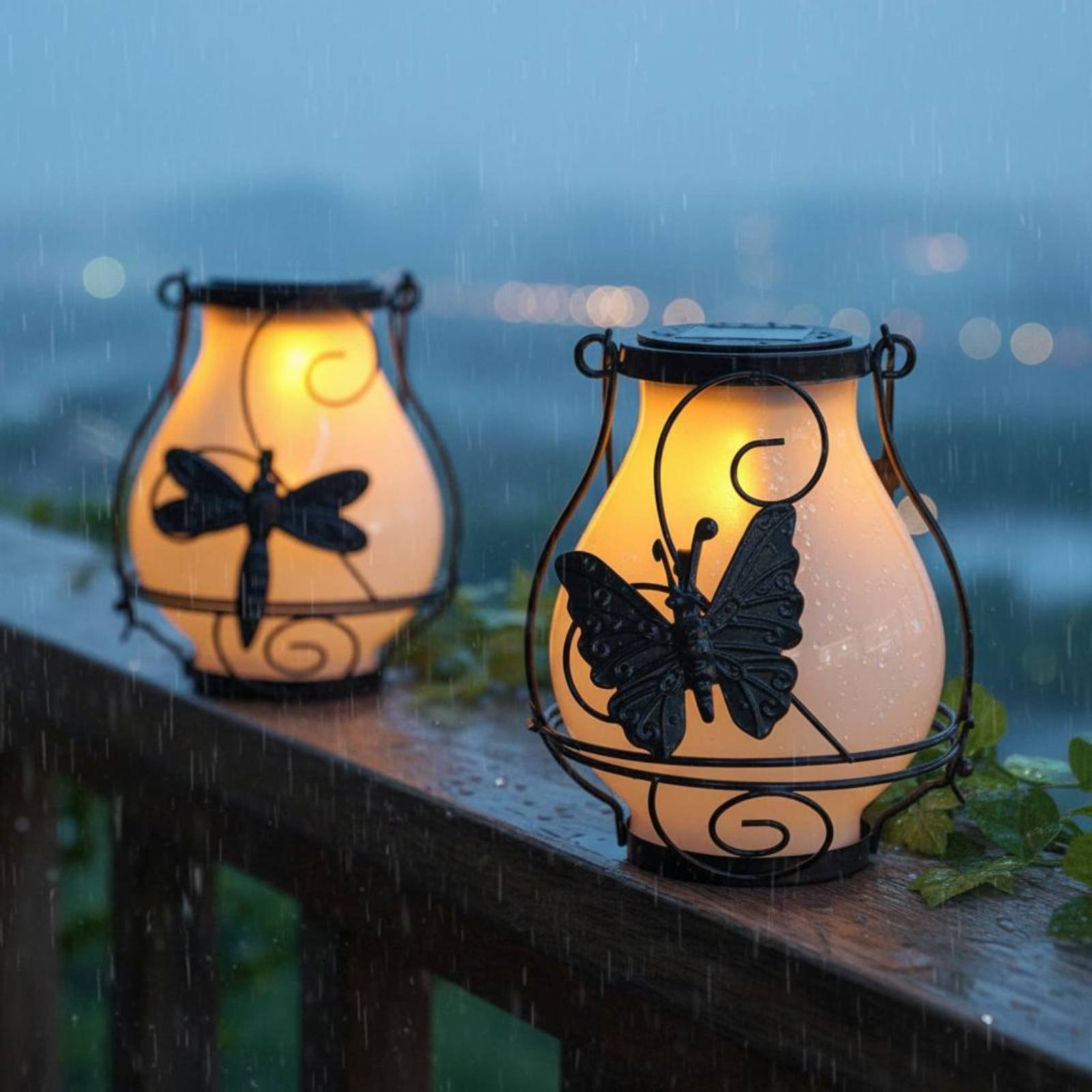Wall Lighting Outdoor - Солнечный фонарь-бабочка, водонепроницаемый, декоративный светильник для