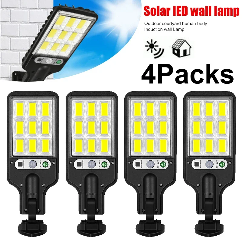Wall Lighting Outdoor - Мощный светодиодный солнечный уличный настенный светильник