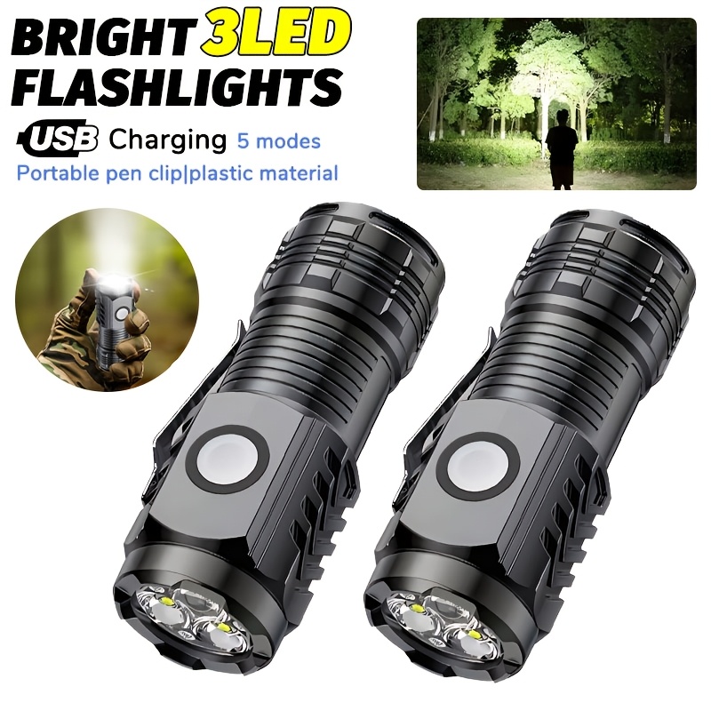 Outdoor Lighting Usa - Портативный мини-фонарик LED с мощным светом,