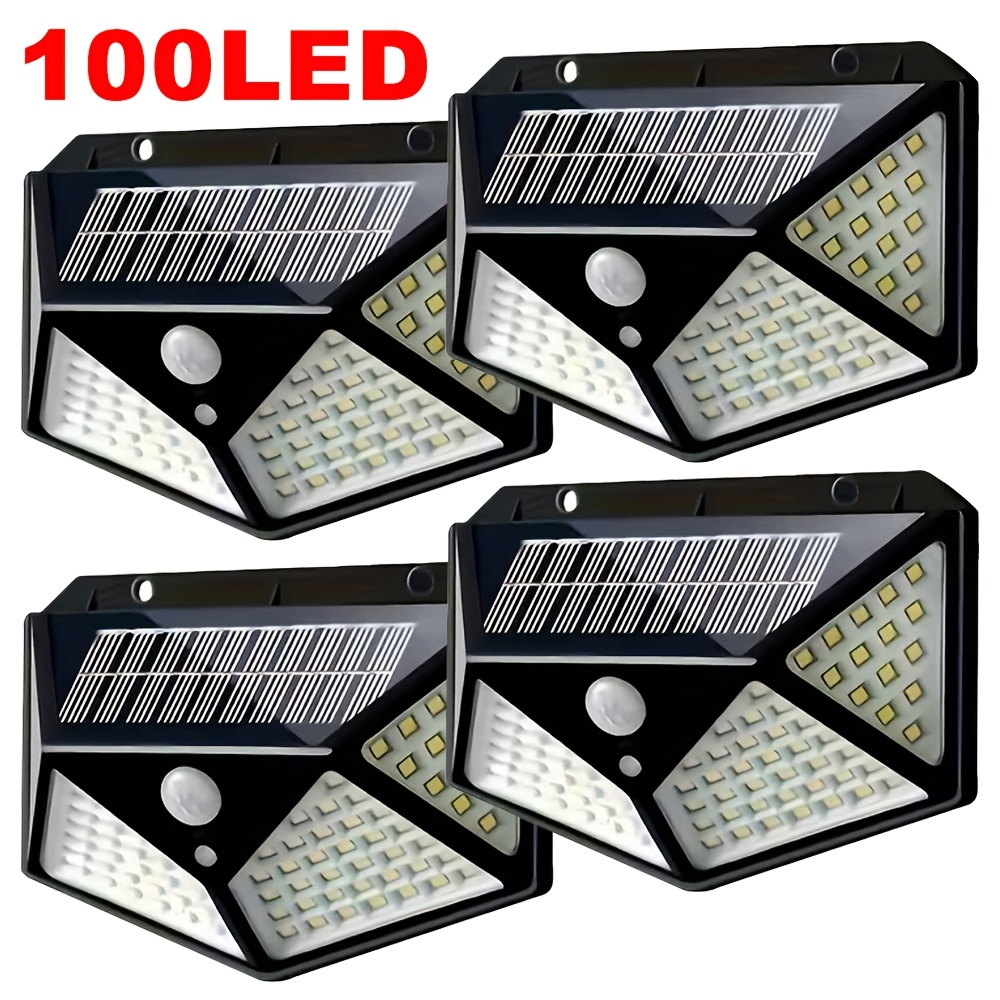 Wall Lighting Outdoor - 100-светодиодный уличный солнечный светильник для сада,