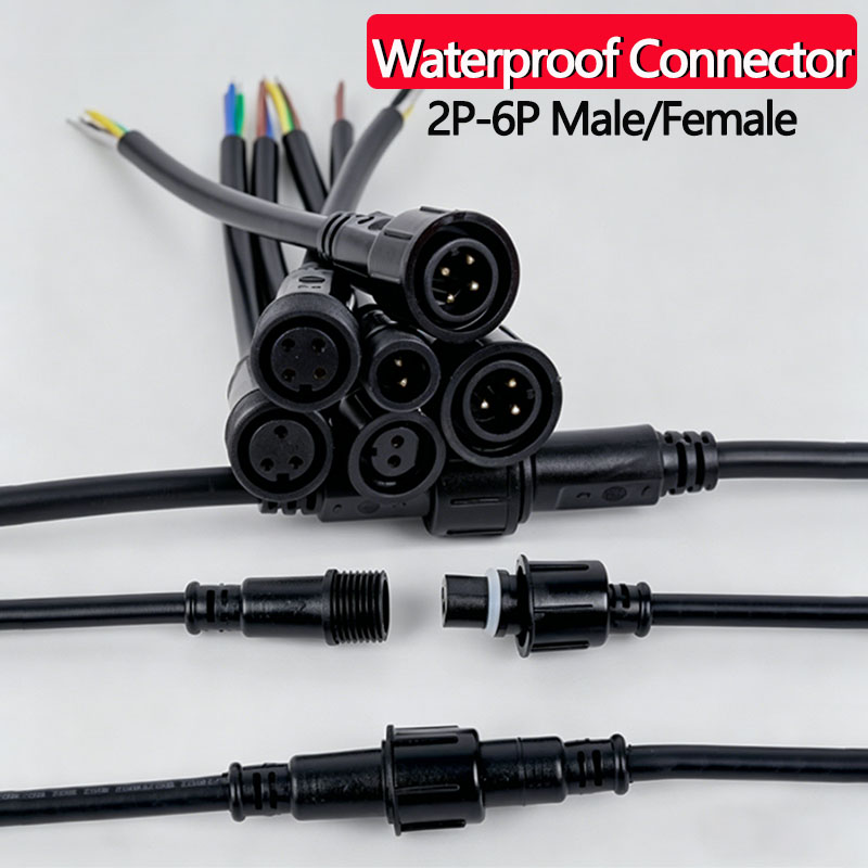 Outdoor Lighting Kits - Водонепроницаемый набор соединителей для проводов 2/3/4/5/6-контактные