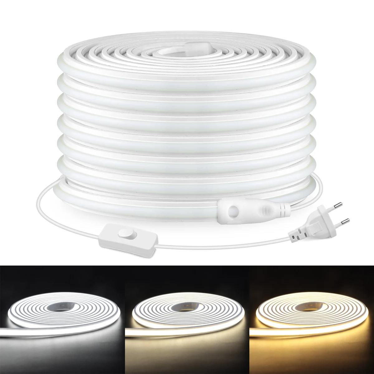 Outdoor Lighting Youtube - 220 В настоящая силиконовая трубка COB