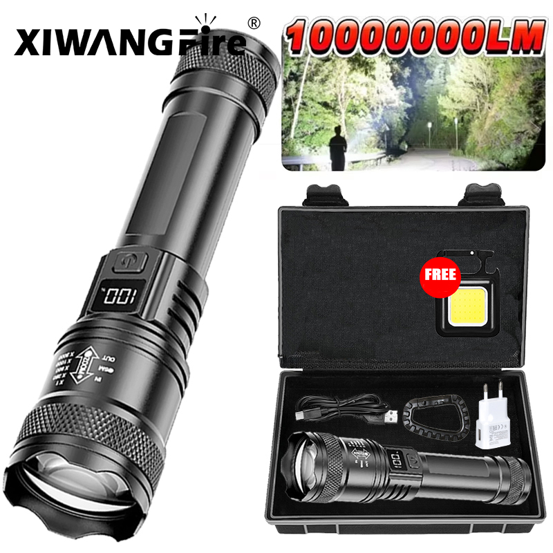 Outdoor Lighting Usa - Ультра яркий светодиодный фонарик 2000LM Type-C