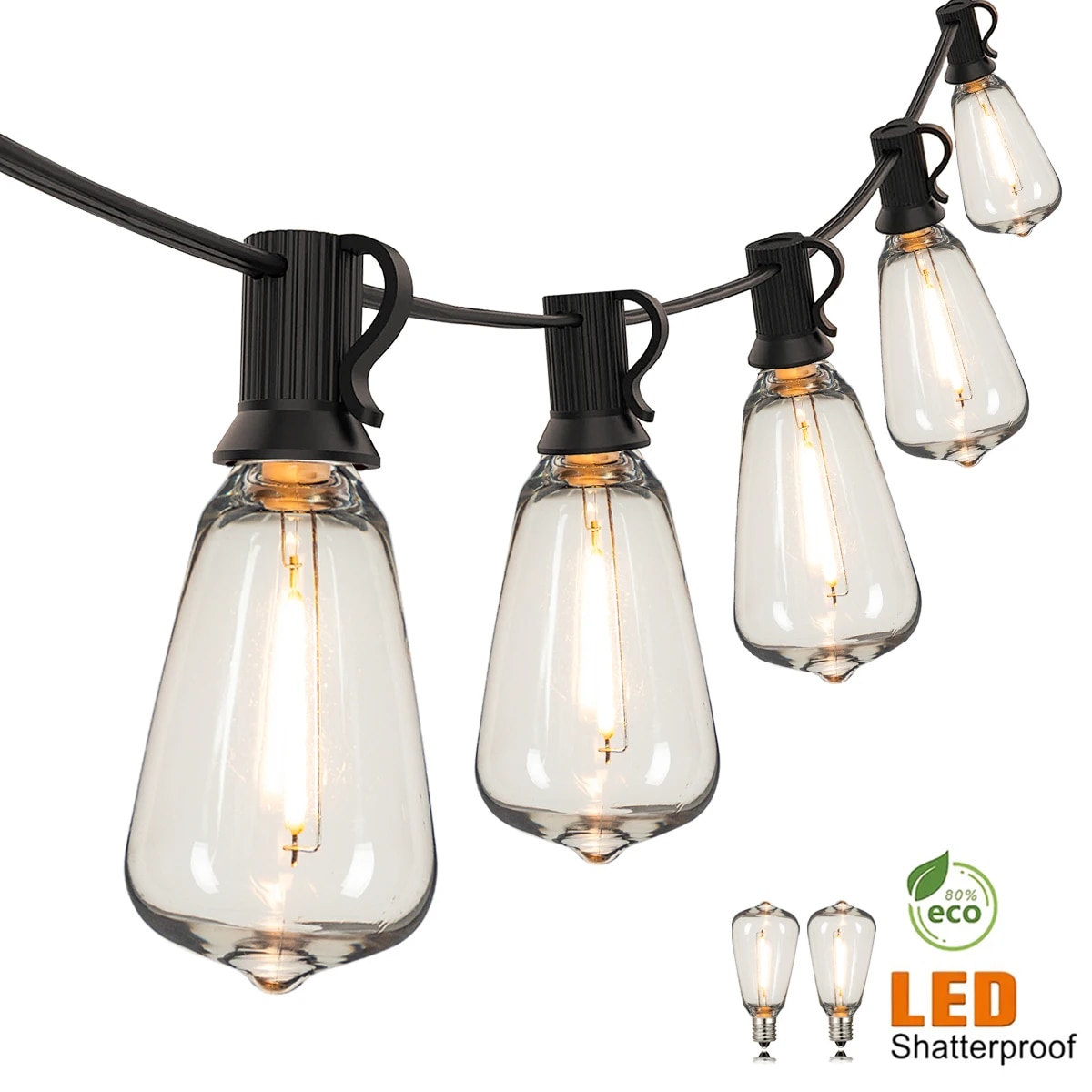 Outdoor Lighting Sconce - Уличная гирлянда ST38 с вилкой стандарта