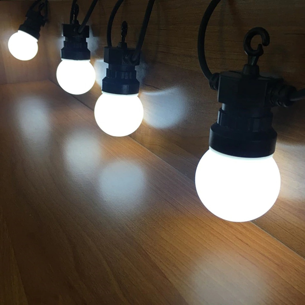 Светодиодные молочно-белые гир – обзор и цена String Light Bistro