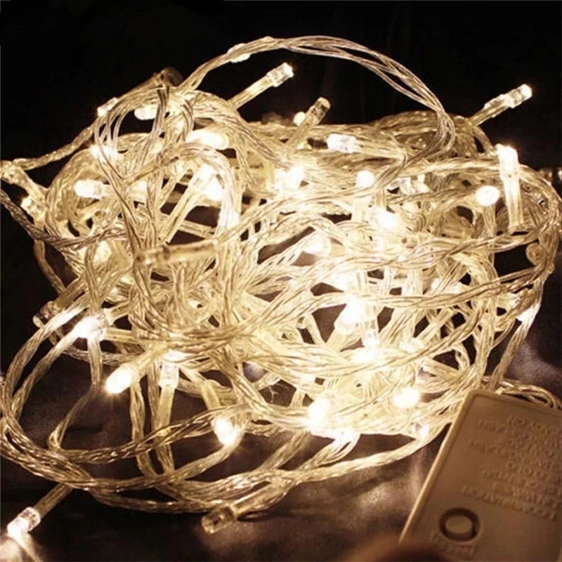 Гирлянда-цепочка 100 светодиод – обзор и цена Outdoor Lighting Sconce