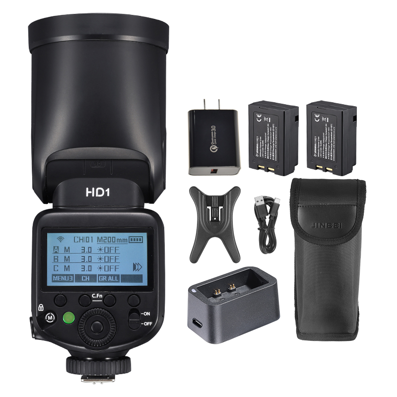 Фотовспышка JINBEI HD-1 с круг – обзор и цена Outdoor Lighting Kits