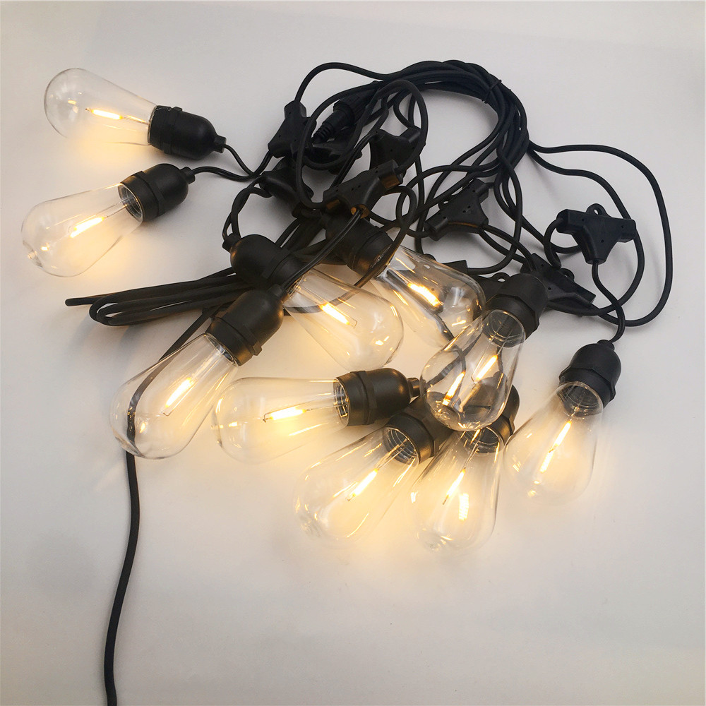 Наружные гирлянды коммерческог – обзор и цена String Light Bistro