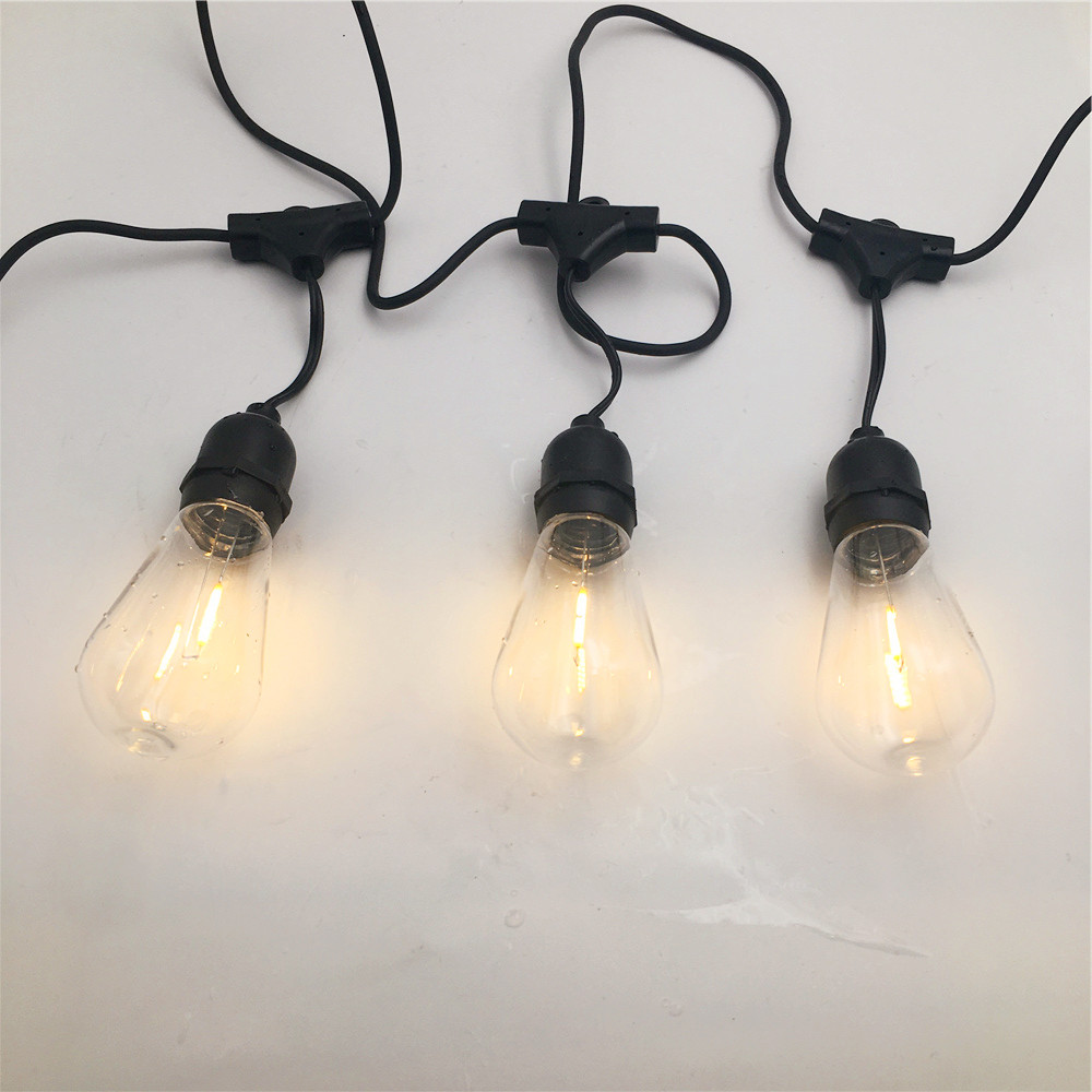 Наружные гирлянды коммерческог – обзор и цена String Light Bistro