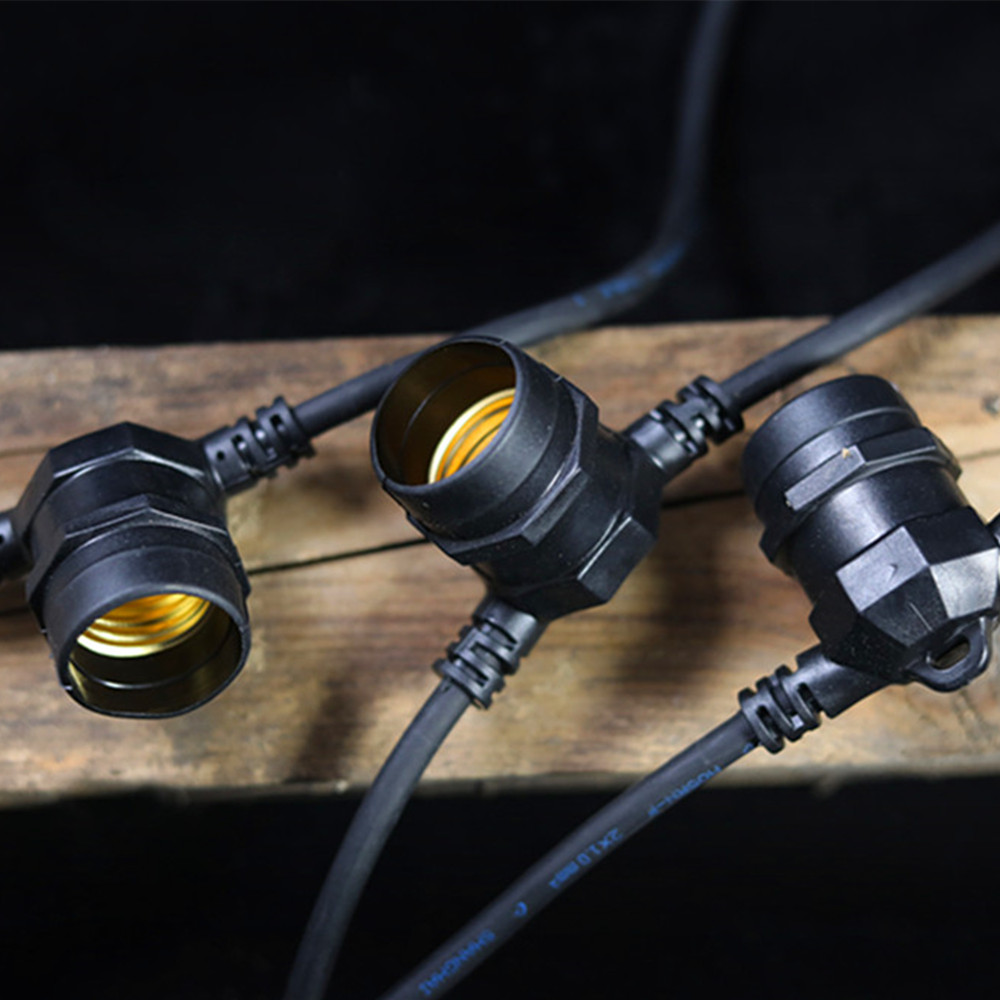 Светодиодная гирлянда 10 м, ко – обзор и цена Outdoor Lighting Cable