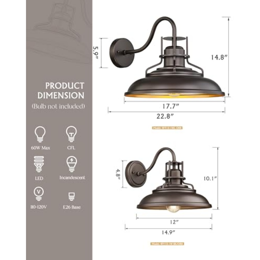 Уличный светильник для сарая,  – обзор и цена Wall Lighting Outdoor