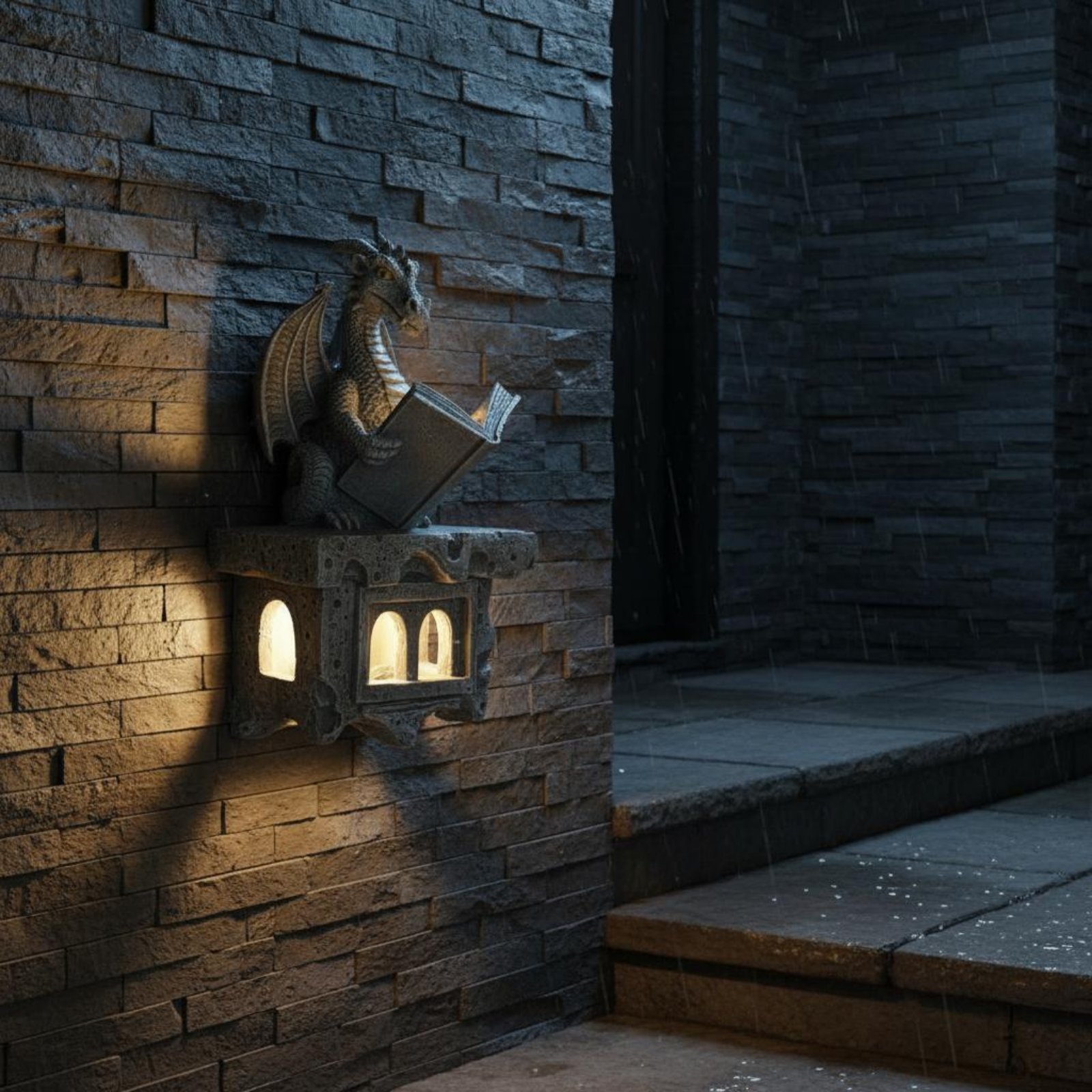 Солнечная садовая статуя-свети – обзор и цена Wall Lighting Outdoor