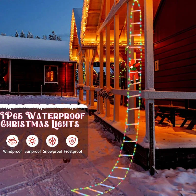 Светодиодные рождественские ги – обзор и цена Outdoor Lighting For Christmas