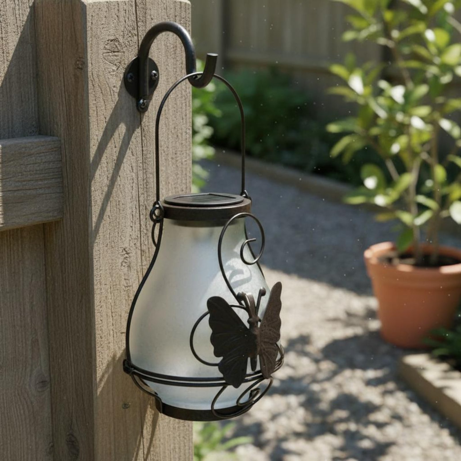 Солнечный фонарь-бабочка, водо – обзор и цена Wall Lighting Outdoor