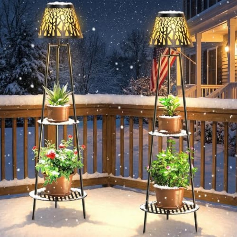Комплект из 2 уличных солнечны – обзор и цена Outdoor Lighting Garden