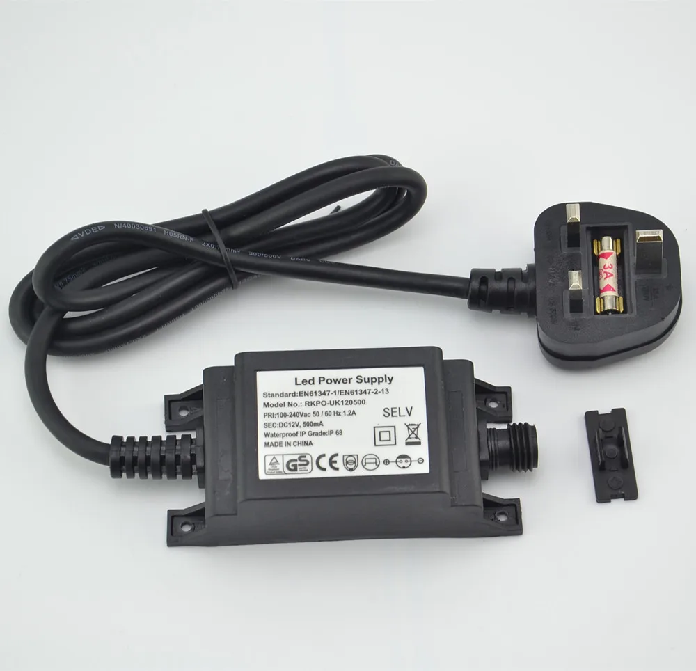 IP68 DC12V 1A Драйвер питания  – обзор и цена Outdoor Lighting Uk