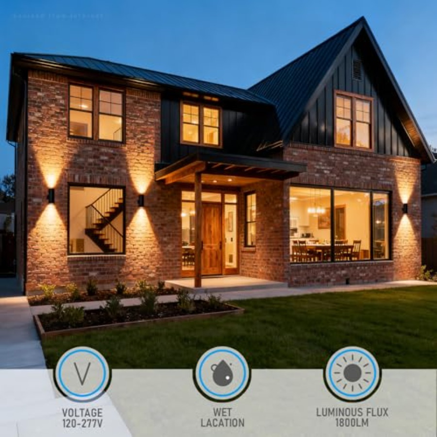 Наружный цилиндрический настен – обзор и цена Outdoor Lighting Sconce