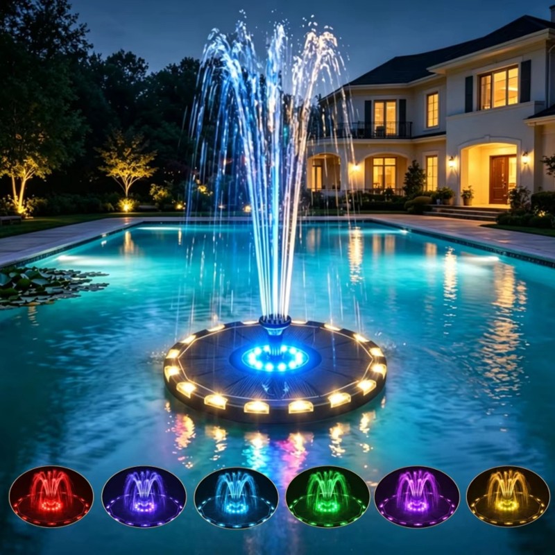 Комплект солнечного фонтанного – обзор и цена Outdoor Lighting Kits