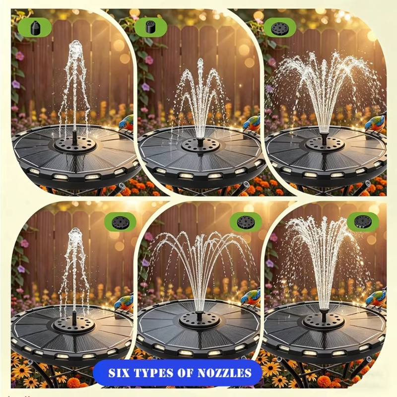 Комплект солнечного фонтанного – обзор и цена Outdoor Lighting Kits
