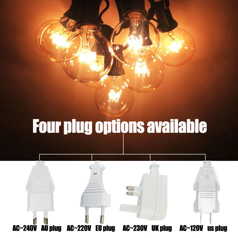 Гирлянда из 25 прозрачных ламп – обзор и цена String Light Bistro