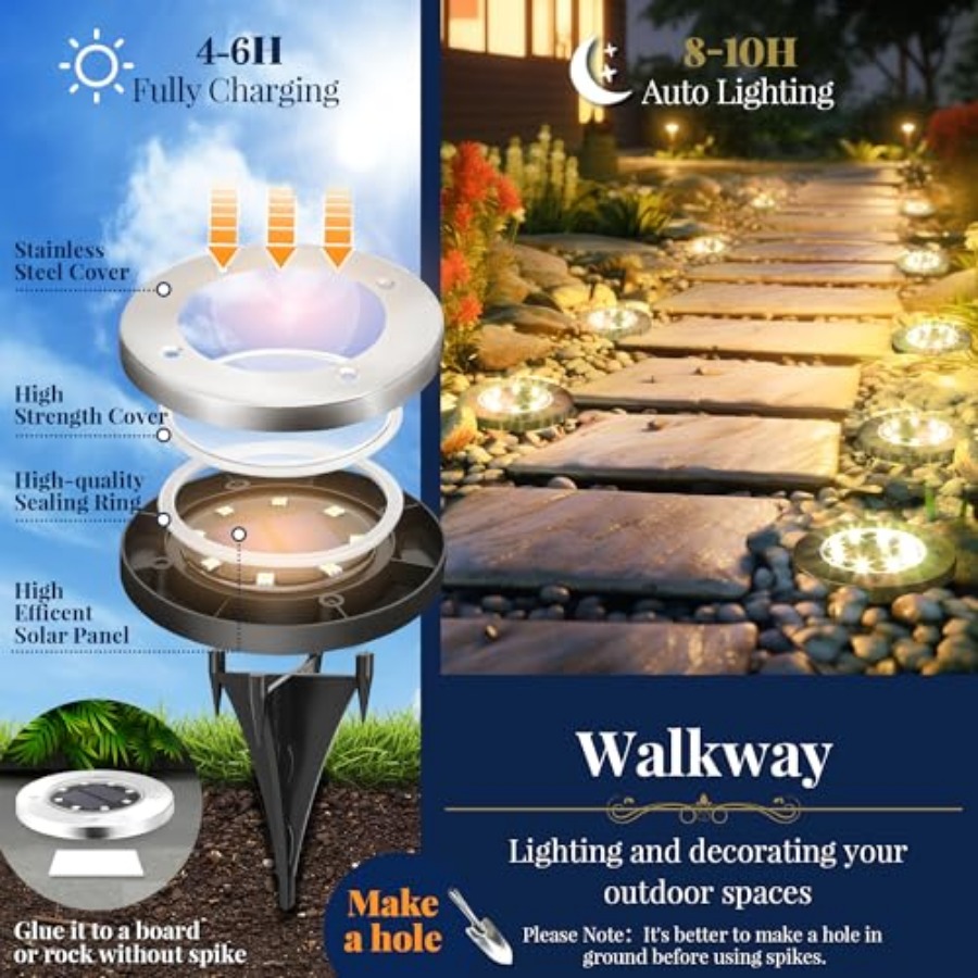 Солнечные садовые светильники, – обзор и цена Outdoor Lighting Garden