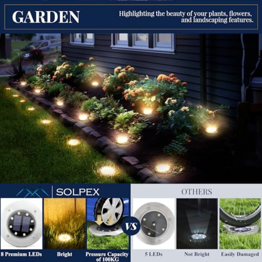 Солнечные садовые светильники, – обзор и цена Outdoor Lighting Garden