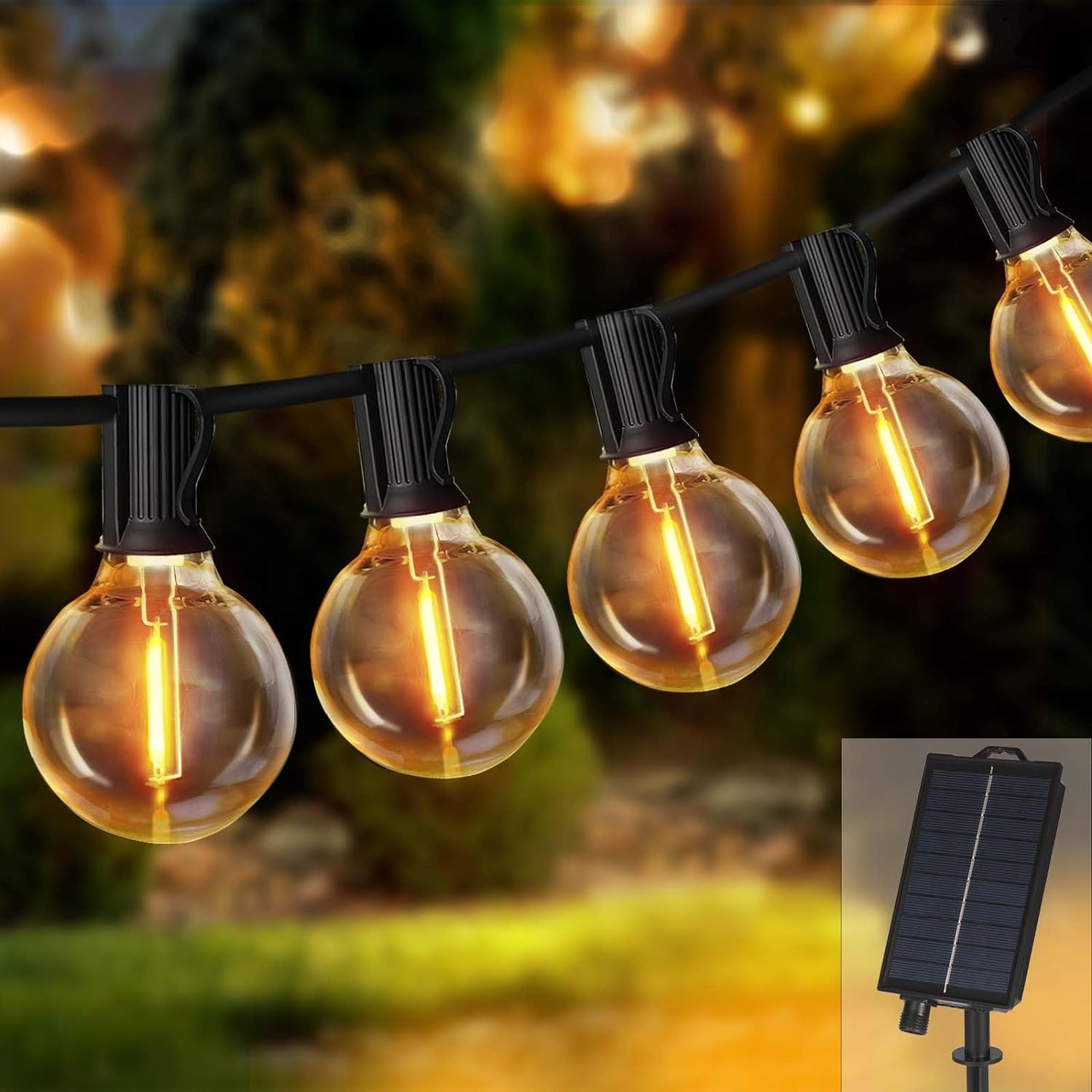 Солнечные гирлянды, уличные фо – обзор и цена String Light Bistro