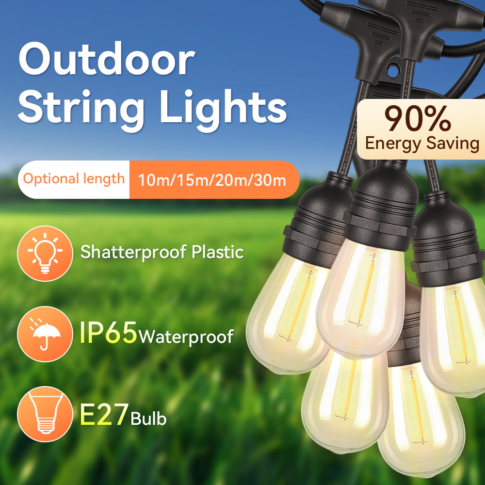 E27 уличные гирлянды светодиод – обзор и цена Outdoor Lighting Uk