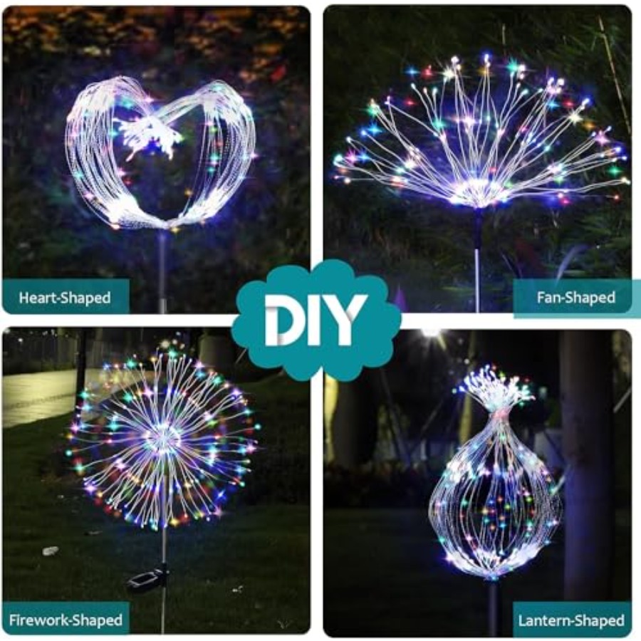 Солнечные фонари-фейерверки, у – обзор и цена Outdoor Lighting For Christmas